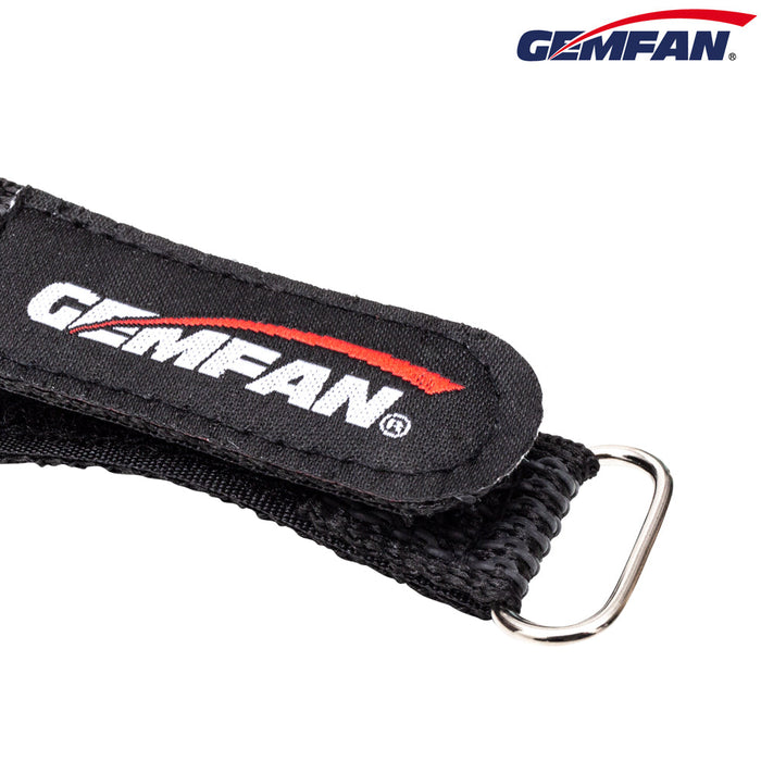 Gemfan Kevlar Battery Strap W/ Woven Rubber Grip & Metal Buckle - 330x20mm