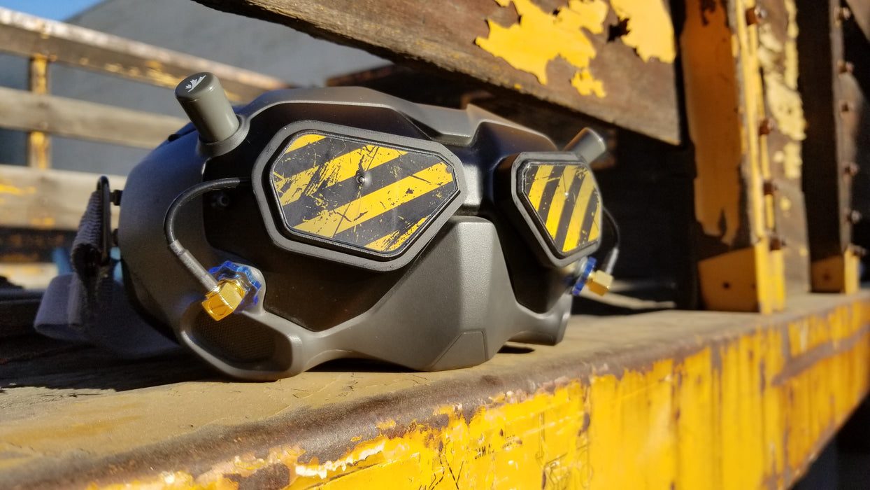 Lumenier AXII HD Patch Vanity Sticker Combo — Pyrodrone