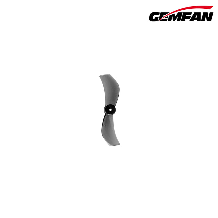 Gemfan 1210-2 31MM Biblade 1mm Shaft - Clear Black