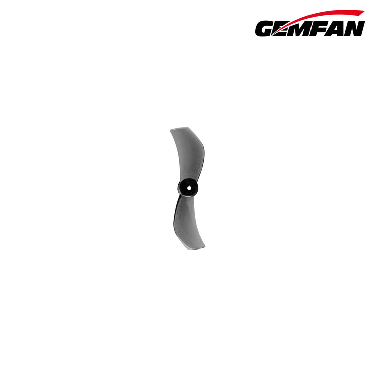 Gemfan 1210-2 31MM Biblade 1mm Shaft - Clear Black
