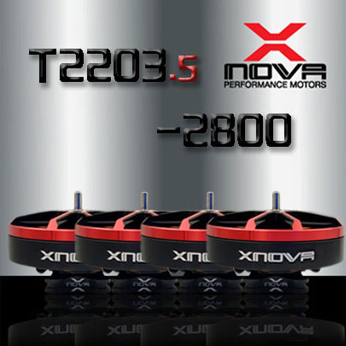 XNova T2203.5 FPV Racing Series Motor - 2800KV - 4PCS