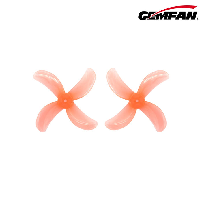 Gemfan 1609-4 40mm Quad-Blade 1.5mm Shaft Propellers - (4CW+4CCW) - Choose Color