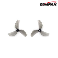 Gemfan 45mm-3 Tri-Blade 1.5mm Shaft Propellers - (4CW+4CCW) - Choose Color