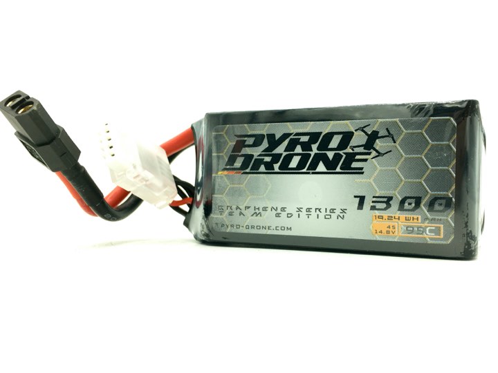 Pyrodrone Graphene 1300mAh 4S 14.8V 95C