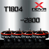 XNova T1804 FPV Racing Series Motor - 2800KV - 4PCS Combo