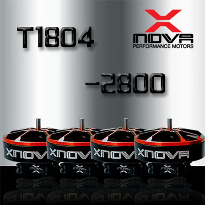 XNova T1804 FPV Racing Series Motor - 2800KV - 4PCS Combo