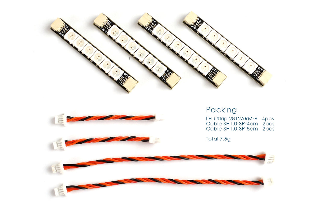 Matek 2812 ARM Light 6xLED 4Pcs.