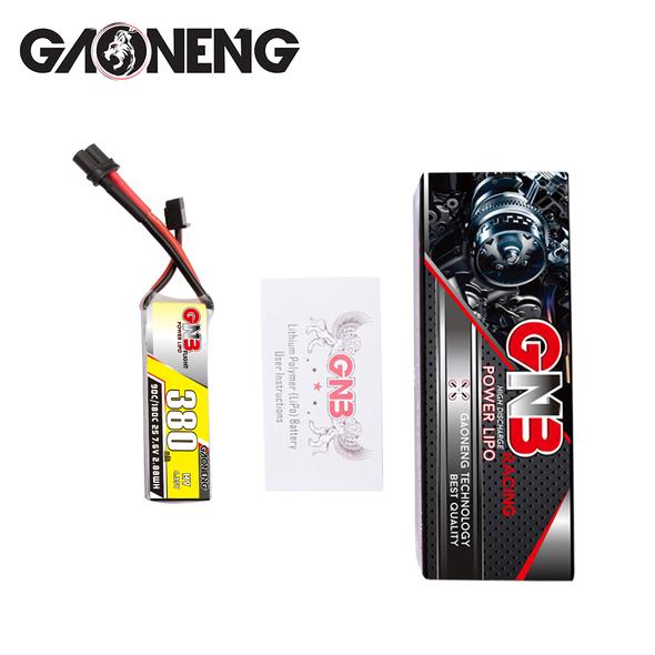 Gaoneng GNB 380mah 2S 7.6V HV 90c LiPo Battery - XT30