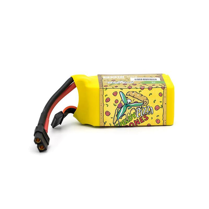 CNHL 1200mAh 22.2V 6S 100C Speedy Pizza Lipo Battery - XT60