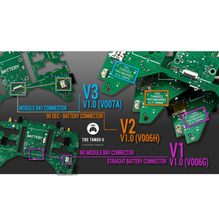 TBS Tango 2 Upgrade PCB - V3 - Tango II