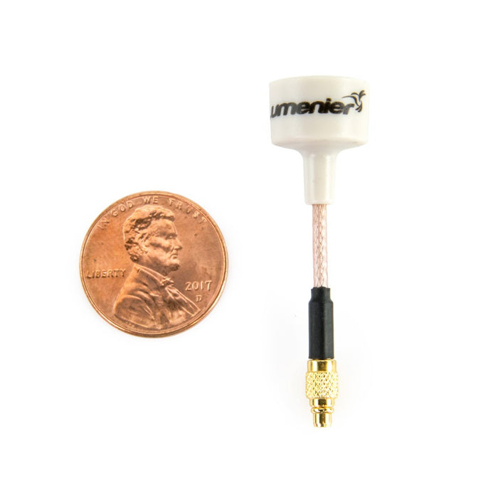 Lumenier Micro AXII Shorty Straight MMCX 5.8GHz Antenna - LHCP