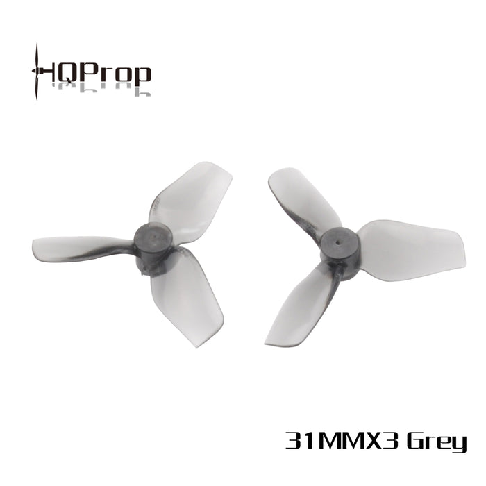 HQ Prop Micro Whoop Prop 31MMX3 (2CW+2CCW)-Poly Carbonate-0.8MM Shaft