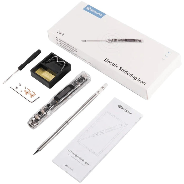 Sequre SI012 Mini Soldering Iron w/ T12-BC2 Tip