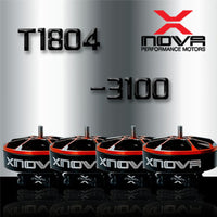 XNova T1804 FPV Racing Series Motor - 3100KV - 4PCS Combo