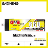 Gaoneng GNB 1S 660MAH 90C HV Li-Po Battery - PH 2.0 (No Cable)
