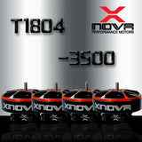 XNova T1804 FPV Racing Series Motor - 3500KV - 4PCS Combo
