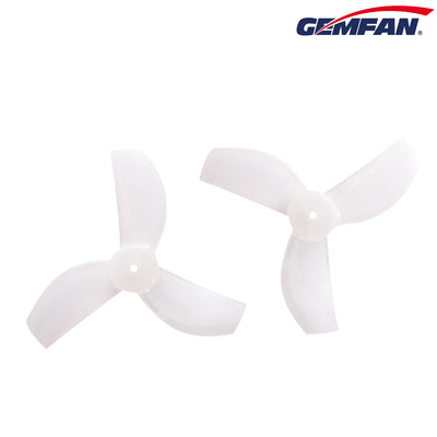 Gemfan 35mm Durable Tri-Blade Propellers 1mm Shaft (4CW+4CCW) - Choose Your Color