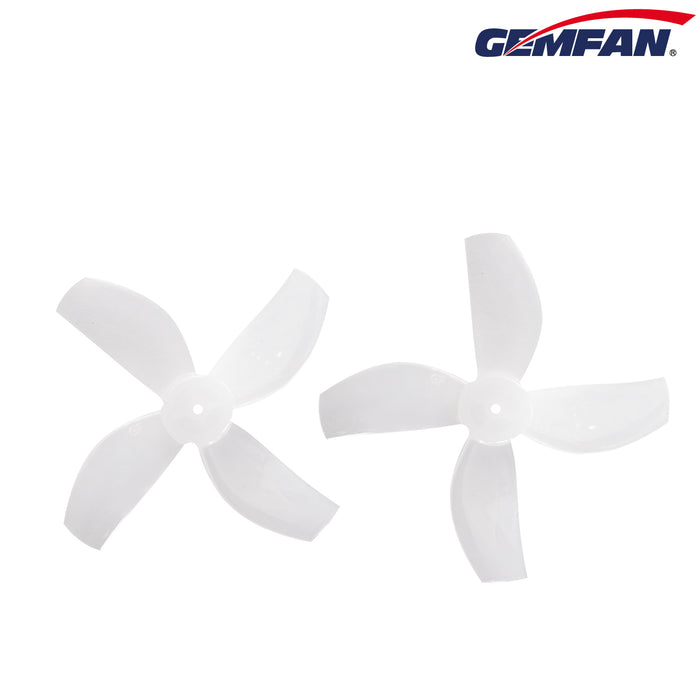 Gemfan 35mm Durable Quad-Blade Propellers 1mm Shaft (4CW+4CCW) - Choose Your Color