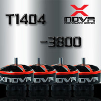 XNova T1404 FPV Racing Series Motor - 3800KV- 4PCS Combo