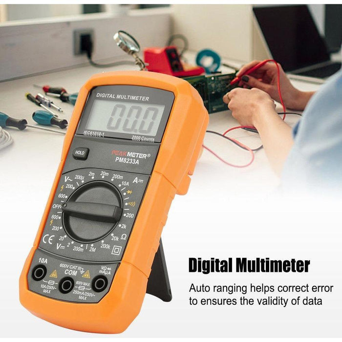 PEAKMETER PM8233A Handheld Digital Multimeter