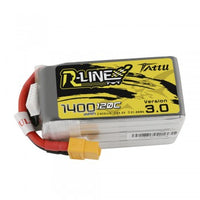 Tattu R-Line Version 3.0 1400mAh 22.2V 120C 6S1P Lipo Battery - XT60