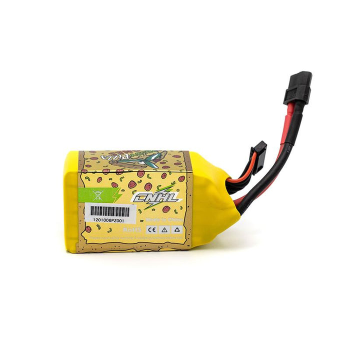 CNHL 1200mAh 22.2V 6S 100C Speedy Pizza Lipo Battery - XT60