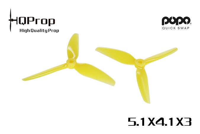 HQ Prop 5.1x4.1x3 V1S (2CW+2CCW) PC RACE "POPO" Compatible