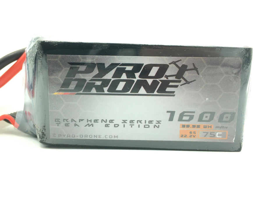 Pyrodrone Graphene 1600mAh 6S 22.2V 75C