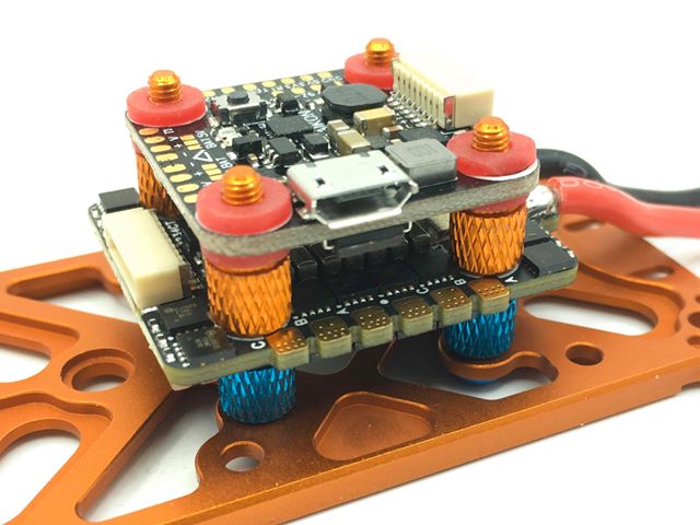 M3 Aluminum Stack Standoff 4.5mm+6.5mm (5 pcs.)