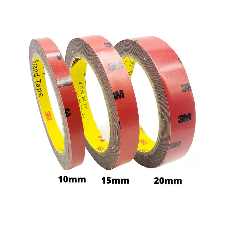 3M double-sided adhesive tape, 3 metres of Scotch brand tape