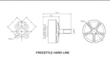 XNOVA 2207 Freestyle Hard Line Motor - 2600KV