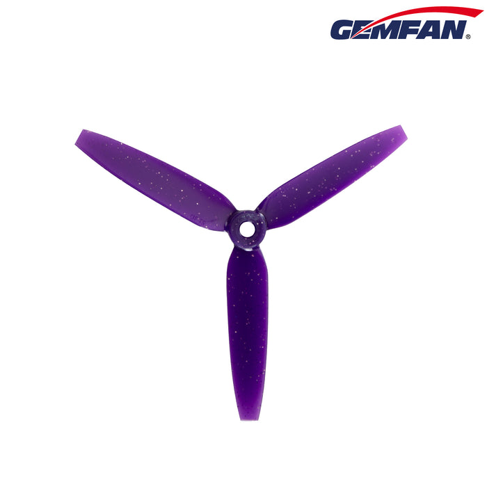 Gemfan 513D 5149 Tri-Blade 5" Prop 2CW+2CCW - Choose Color