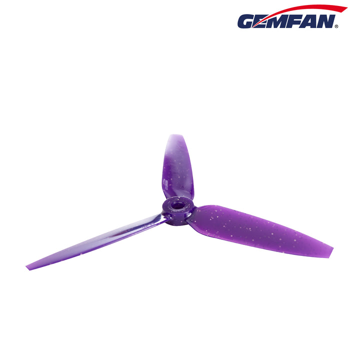 Gemfan 513D 5149 Tri-Blade 5" Prop 2CW+2CCW - Choose Color