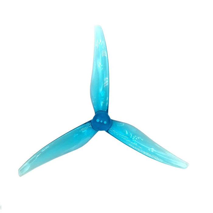 Gemfan Hurricane SL 5125-3 Tri-Blade 1.5mm T-Mount 5 inch Ultralite Racing Prop - Choose Color