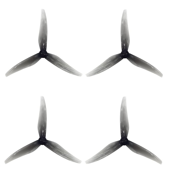 Gemfan Hurricane SL 5125-3 Tri-Blade 1.5mm T-Mount 5 inch Ultralite Racing Prop - Choose Color