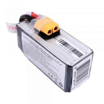 Tattu FunFly 14.8V 4S 1300mAh 100C LiPo Battery - XT60