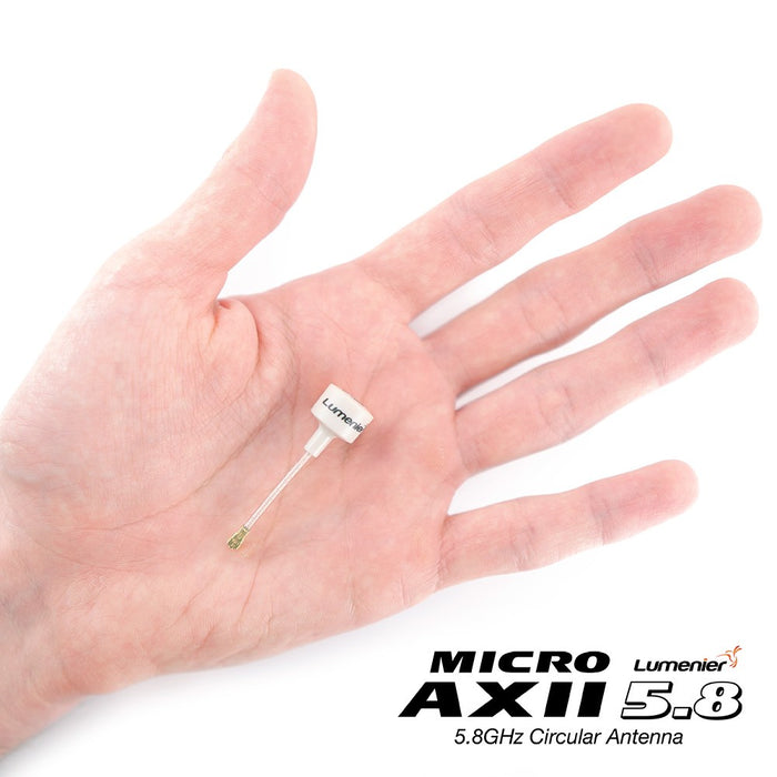 Lumenier Micro AXII Shorty Straight MMCX 5.8GHz Antenna - LHCP