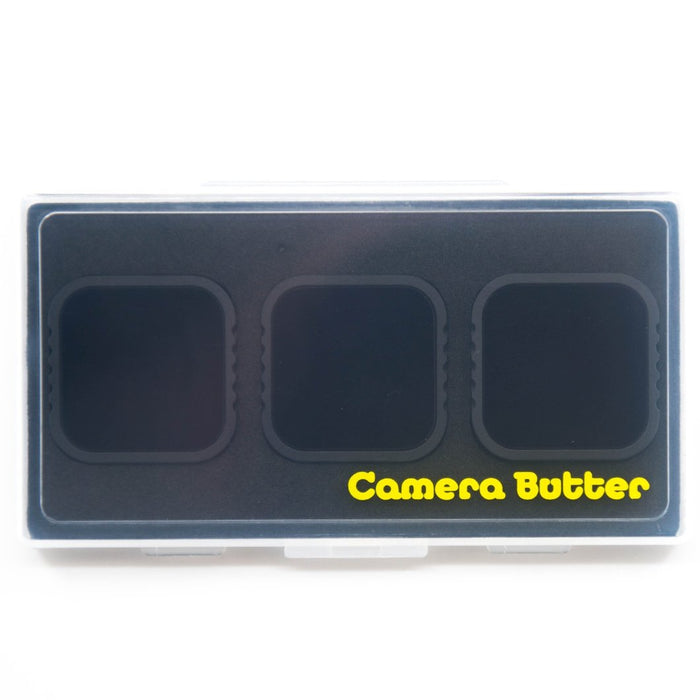 Camera Butter GoPro Hero 9,10,11,12, Hero Bones ND Filters - Premium Gorilla glass, twist-Choose Option