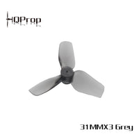 HQ Prop Micro Whoop Prop 31MMX3 (2CW+2CCW)-Poly Carbonate-0.8MM Shaft