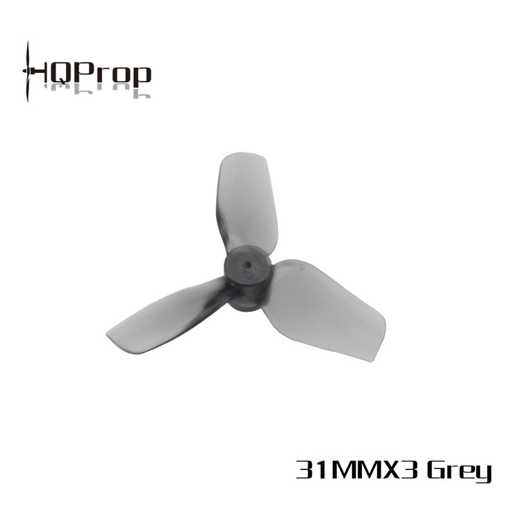 HQ Prop Micro Whoop Prop 31MMX3 (2CW+2CCW)-Poly Carbonate-1MM Shaft