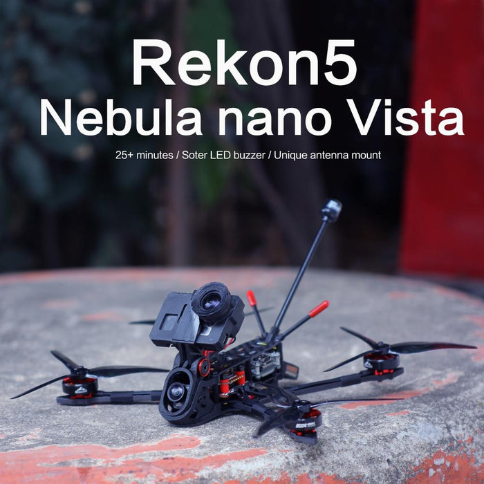 Rekon5 Mini 5" Long Range Quad HD Vista Polar - 6S (Choose RX)