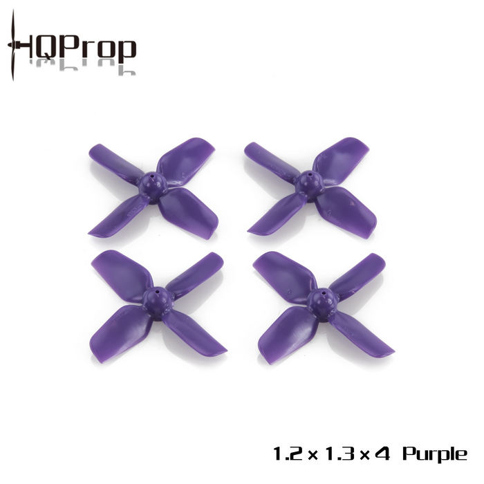 HQ Prop Micro Whoop Prop 1.2X1.3X4 (31MM)1MM Shaft (2CW+2CCW)-ABS