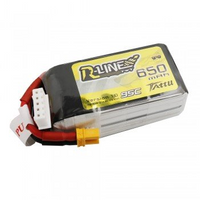 Tattu R-Line 650mAh 14.8V 95C 4S1P Lipo Battery Pack with XT30 Plug