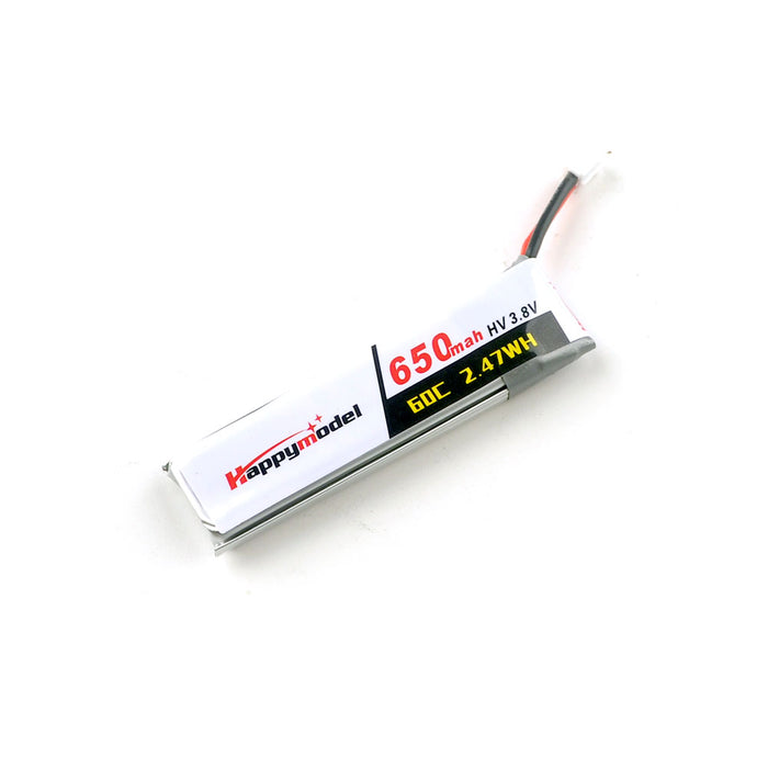 HappyModel 3.8V 1S 650mAh 60C LiHV Micro Battery - PH2.0