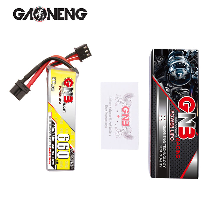 Gaoneng GNB 2S 660MAH 90C HV Li-Po Battery - XT30