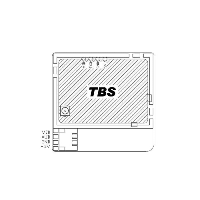 Diatone TBS UNIFY PRO Low-Ripple Board 5V Input (20x20mm)