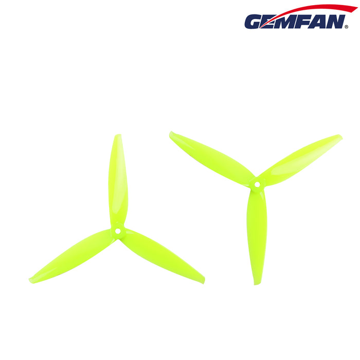 Gemfan Flash 7040 Tri-Blade 7" Prop 4 Pack - (Choose Color)