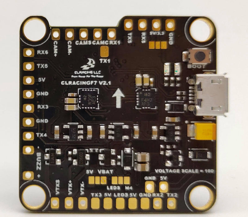 CLRACING F7 V2.2 DUAL FLIGHT CONTROLLER - 30x30mm