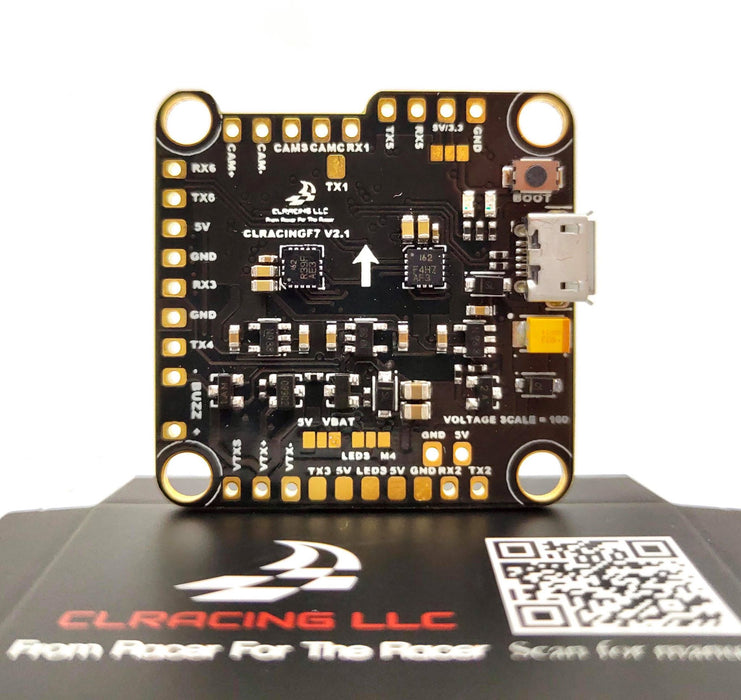 CLRACING F7 V2.2 DUAL FLIGHT CONTROLLER - 30x30mm