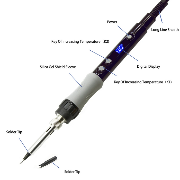 Sequre SQ-A110 Digital Display Soldering Iron